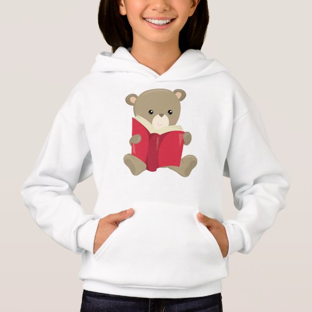 Bear Going To School, Cute Bear, Brown Bear, Books (Front)