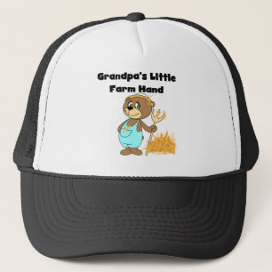 Bear Grandpas Farm Hand Trucker Hat