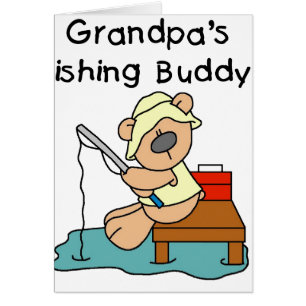 Bear Grandpas Fishing Buddy