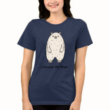 Bear Graphic Tee for Women