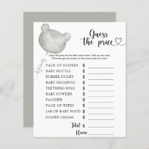 Bear Guess the price! Game