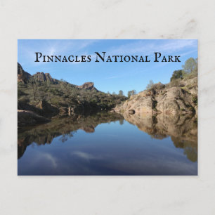 Bear Gulch Reservoir, Pinnacles National Park, CA Postcard