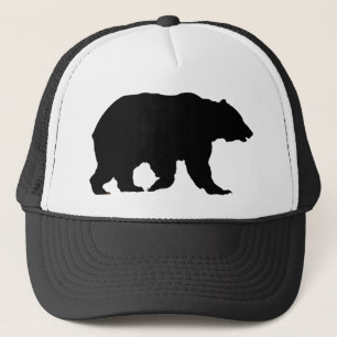 Bear Hat Grizzly Bear Silhouette