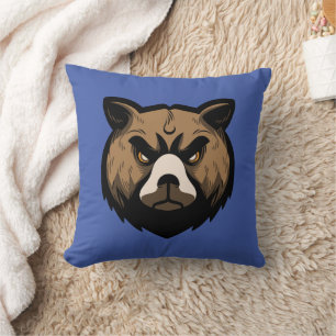 Bear Head Cushion