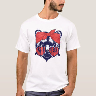 Bear Head Sunglasses Mum Mummy T-Shirt
