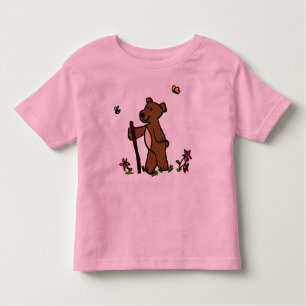 bear hiking toddler T-Shirt