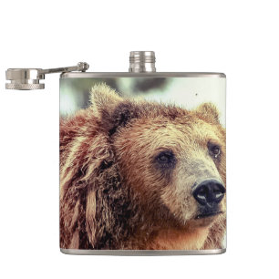 Bear Hip Flask