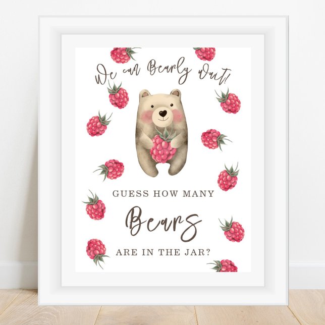 BEAR - How many bears are in the jar Poster (Creator Uploaded)