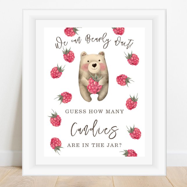 BEAR - How many candies are in the jar Poster (Creator Uploaded)