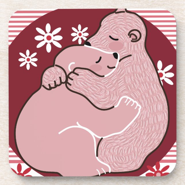Bear hug coaster (Front)