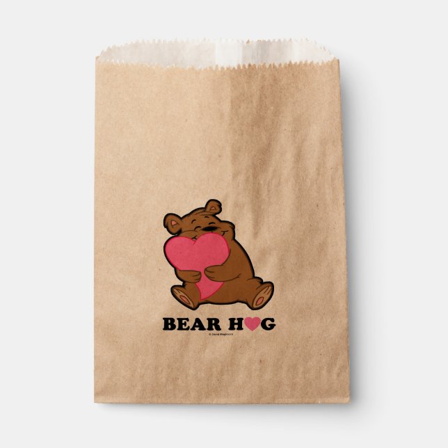 Bear Hug Favour Bag (Front)