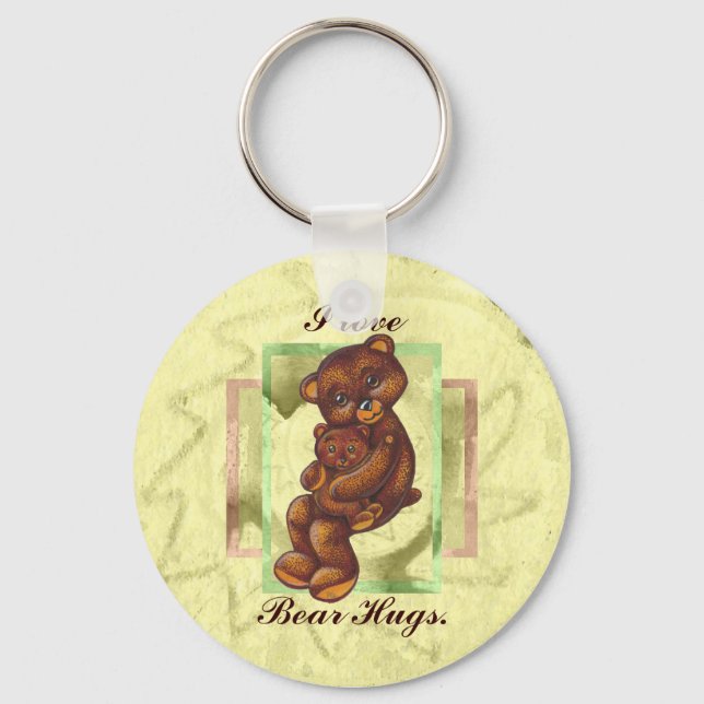 Bear Hug Keychain (Front)