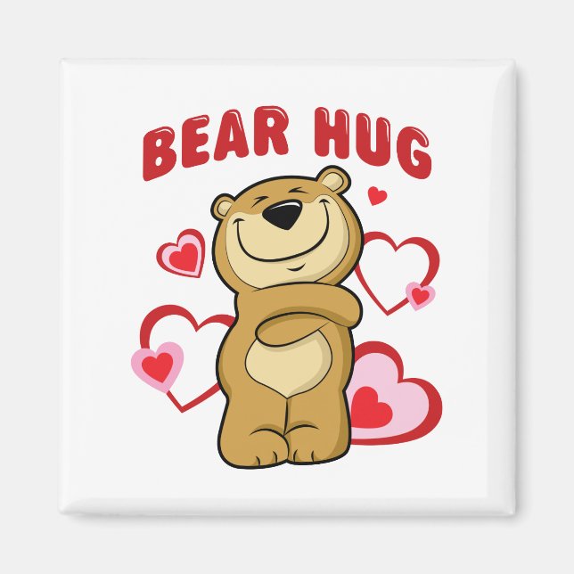 Bear Hug Magnet (Front)