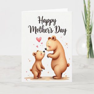 Bear Hug Mothers Day Card