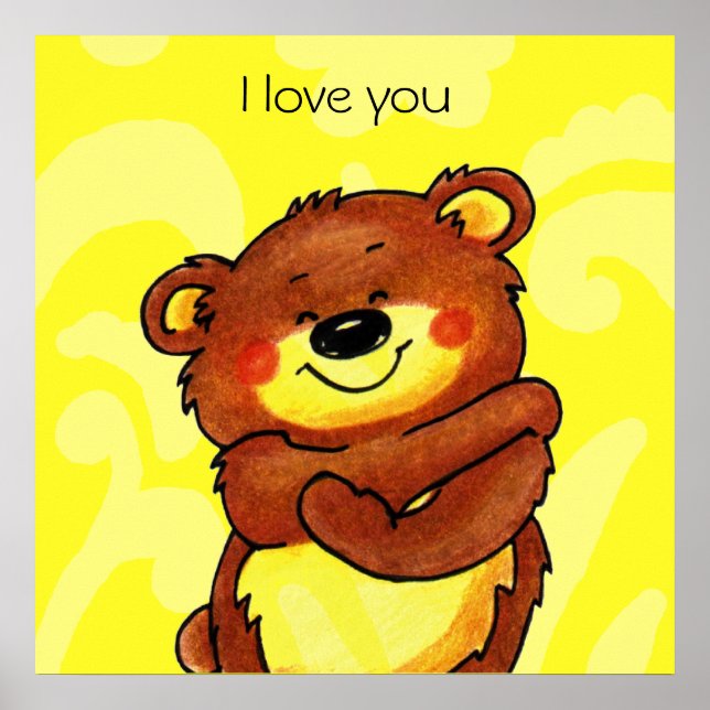 bear hug poster (Front)