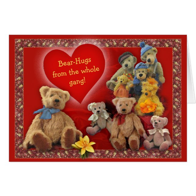 Bear-Hugs from the Whole Gang! (Front Horizontal)
