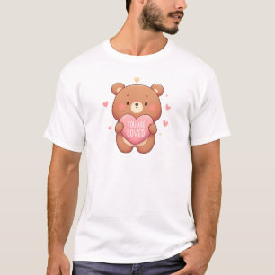 Bear Hugs – You Are Loved Positive Design T-Shirt