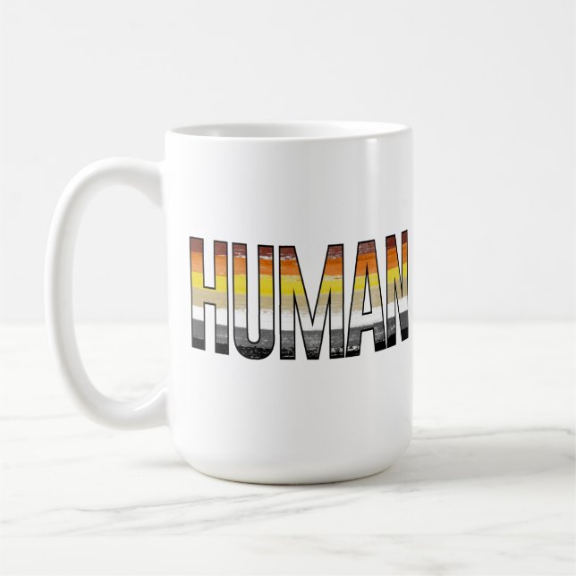 Bear Human Coffee Mug (Left)