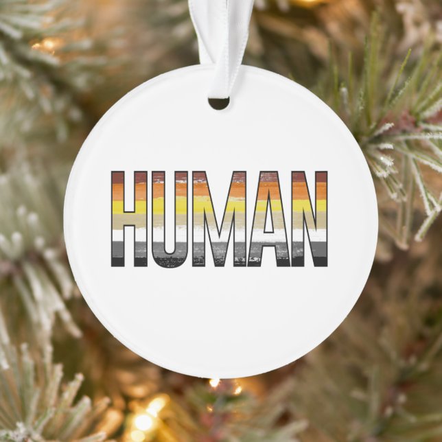 Bear Human Ornament (Tree)