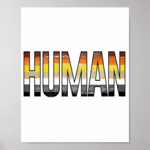 Bear Human Poster