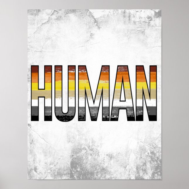 Bear Human Poster (Front)
