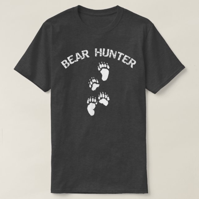 Bear Hunter Bear Hunting  T-Shirt (Design Front)