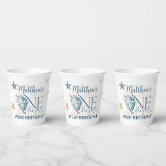 Bear in a Balloon 236ml Paper Cups