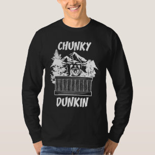 Bear In A Hot Tub Chunky Dunkin Jacuzzi T-Shirt