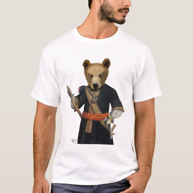Bear in Blue Robes 2 T-Shirt (Front)