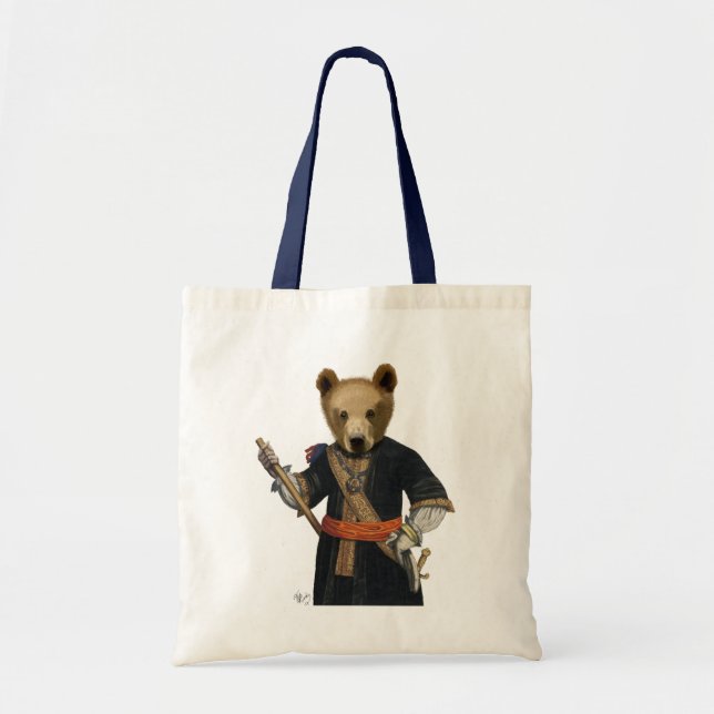 Bear in Blue Robes 2 Tote Bag (Front)