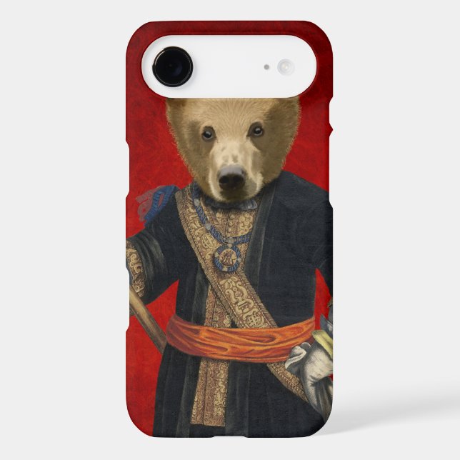 Bear in Blue Robes 3 Case-Mate iPhone Case (Back)