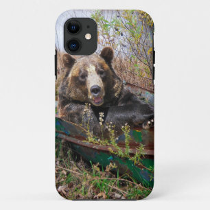 Bear in Boat Case-Mate iPhone Case