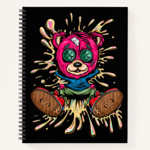 Bear In Honey Notebook