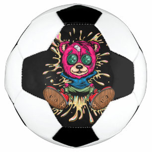 Bear In Honey Soccer Ball