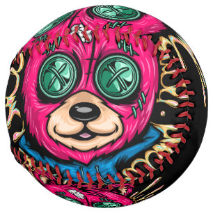 Bear In Honey Softball