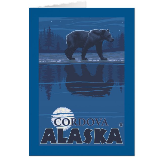 Bear in Moonlight - Cordova, Alaska (Front)