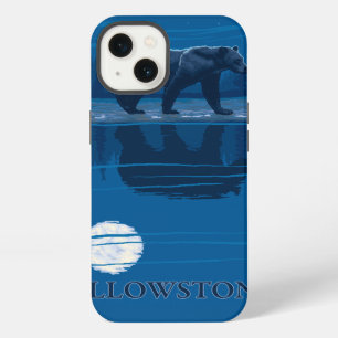 Bear in Moonlight - West Yellowstone, Montana iPhone 13 Case