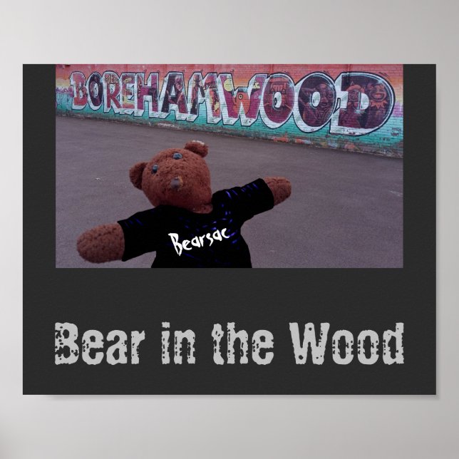 Bear in the Wood Poster (Front)