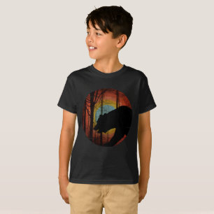 BEAR IN THE WOODS FOREST VINTAGE T-Shirt