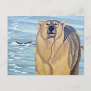 Bear Invitations Personalised Polar Bear Art Cards