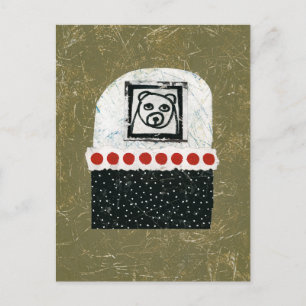 Bear Is Tired Postcard