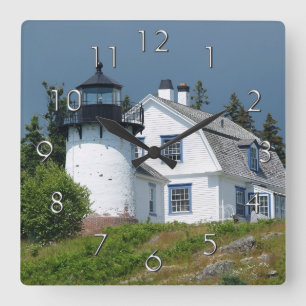 Bear Island Lighthouse Wall Clock