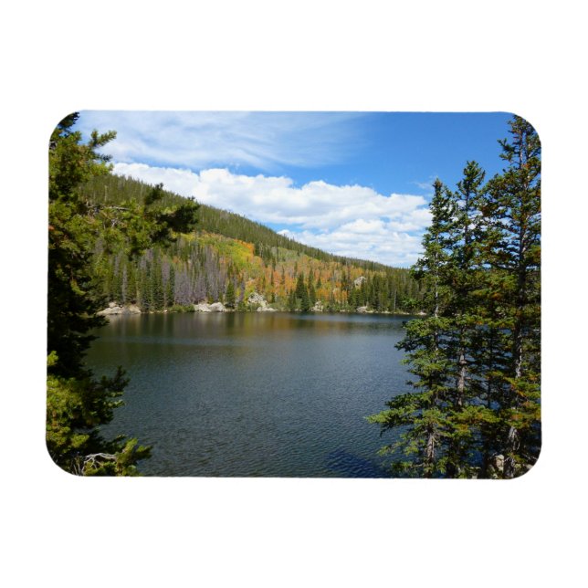 Bear Lake at Rocky Mountain National Park Magnet (Horizontal)