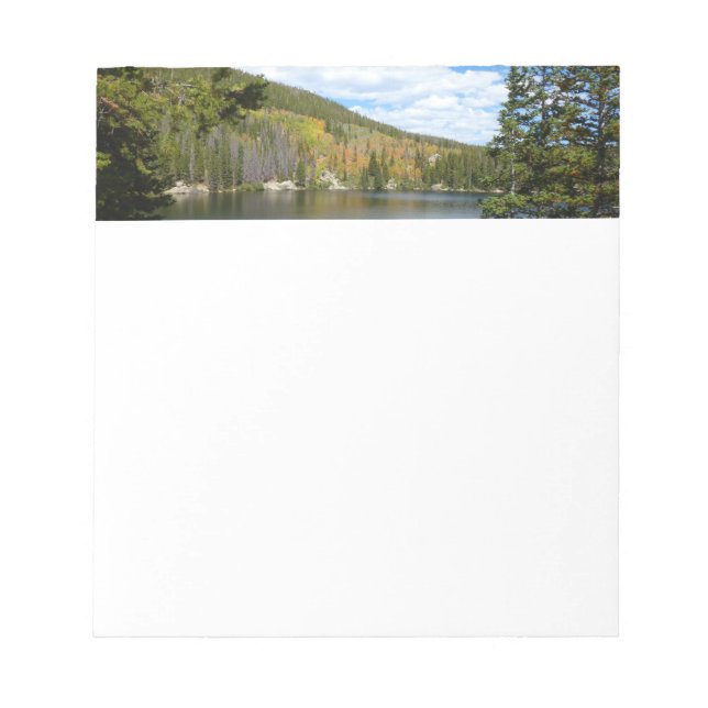 Bear Lake at Rocky Mountain National Park Notepad (Front)