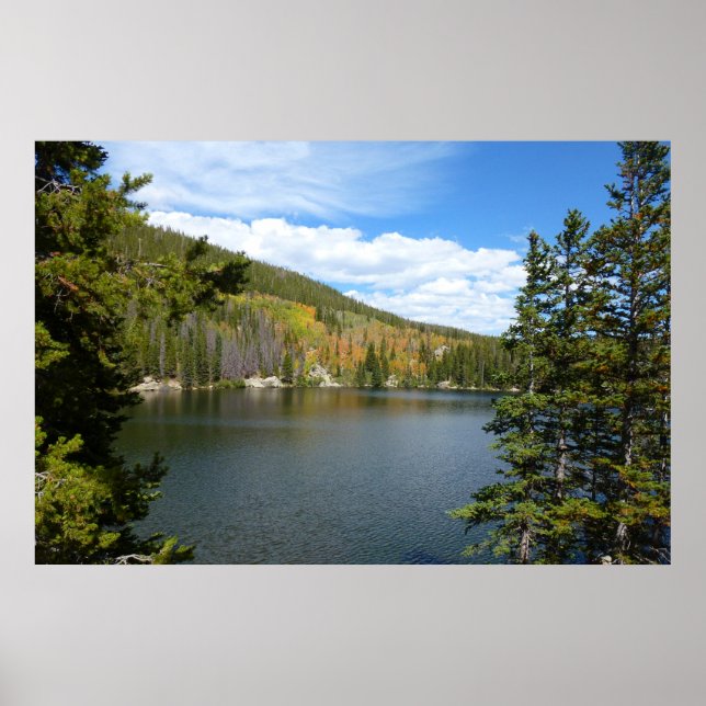 Bear Lake at Rocky Mountain National Park Poster (Front)