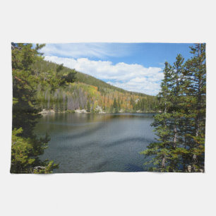 Bear Lake at Rocky Mountain National Park Tea Towel