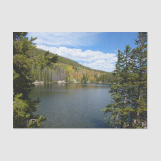 Bear Lake at Rocky Mountain National Park Tissue Paper
