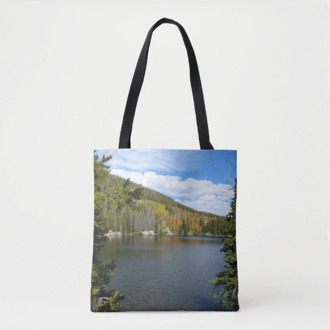 Bear Lake at Rocky Mountain National Park Tote Bag (Front)