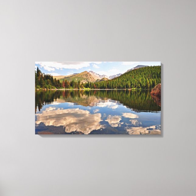 Bear Lake. Colorado. Canvas Print (Front)