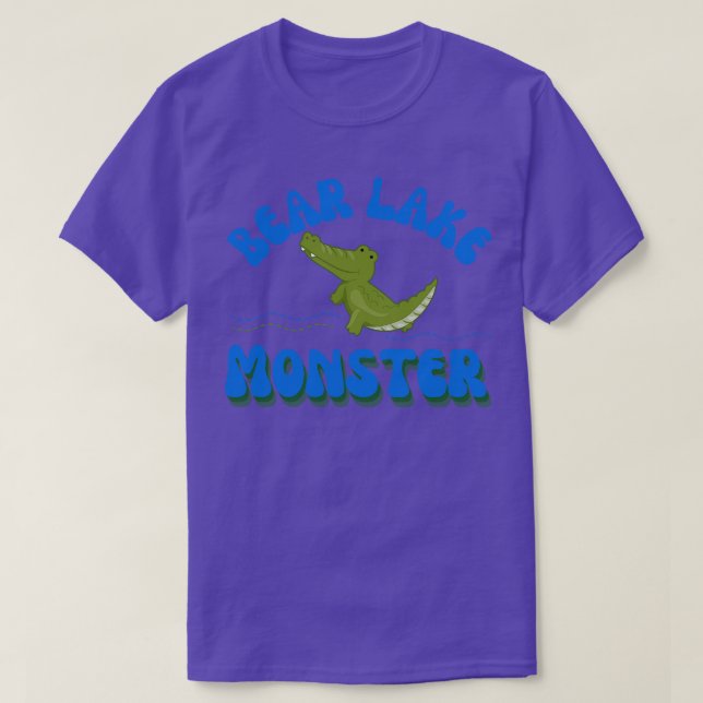 Bear Lake Monster Utah Idaho T-Shirt (Design Front)